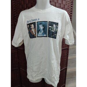 Vintage Y2K Harry Connick Jr. T shirt Songs I heard Band Tee Large 2002 Music